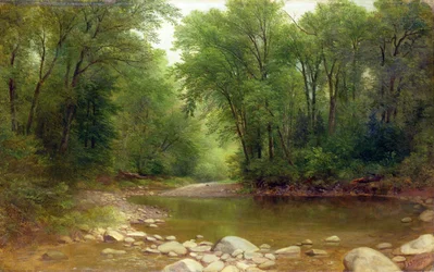 En bäck i Catskill, 1867