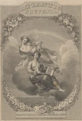 Atlantic Souvenir titelsida, 1829.