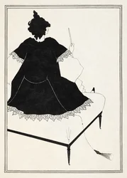 Illustration till "Salome" av Oscar Wilde