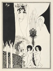 Illustration till "Salome" av Oscar Wilde