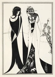Illustration till "Salome" av Oscar Wilde