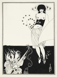 Illustration till "Salome" av Oscar Wilde