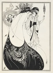 Illustration till "Salome" av Oscar Wilde