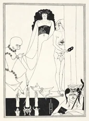 Illustration till "Salome" av Oscar Wilde