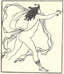 Apollo förföljer Daphne, 1896