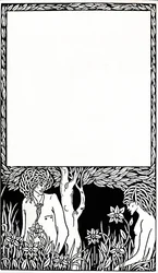 Design för titelsida för hedniska papper, 1893, 1914