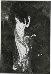 Fjärde tablå av Das Rheingold, illustration från 