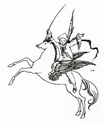 Puck på Pegasus, 1894