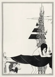 The Platonic Lament, illustration från "Salome" av Oscar Wilde