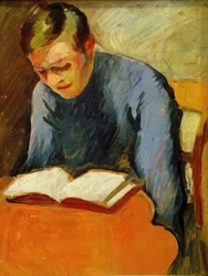Porträtt av Helmuth Macke