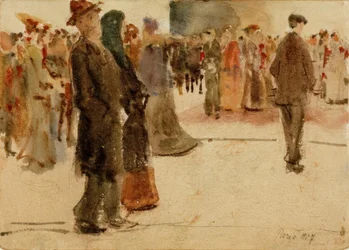 Gatubild från Paris