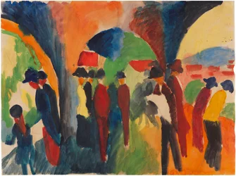 Under Thun Arcades, 1913.