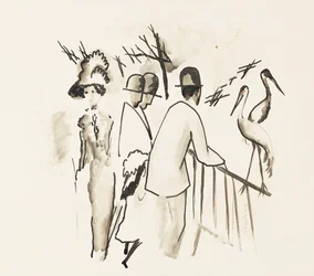 Zoologisk trädgård II; Zoologischer Garten II, 1912