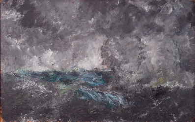 Storm i Skerries. "Den flygande holländaren"
