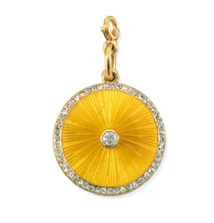 Medaljong, av Faberge, St. Petersburg, c.1890