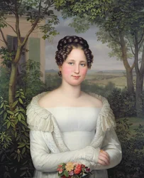 Porträtt av Frau Horstmann, 1822