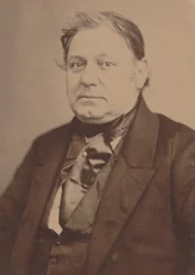 Porträtt av pianisten och kompositören Amédée Méreaux 1802-1874.