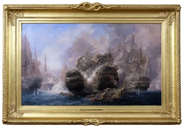 Slaget vid Trafalgar, 21 oktober 1805, kl. 14.15 Efterspelet
