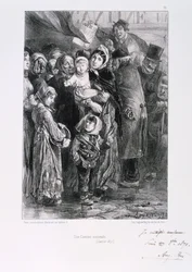 Cantine Nationale, belägringen av Paris, fransk-tyska kriget, januari 1871