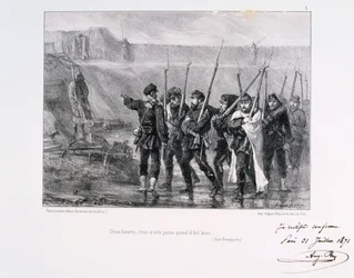 Två timmar går så fort när vädret är fint, Siege of Paris, 1870-1871 1871