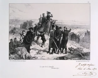 Le Jour du Bataille Slagets dag, belägringen av Paris, fransk-preussiska kriget, 1870 1871