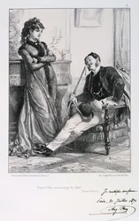 Stackars Nini, du åt hund!, Siege of Paris, 1871.