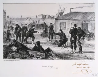 Under vakten, belägringen av Paris, fransk-preussiska kriget, november 1870 1872