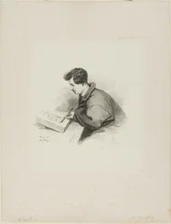 Porträtt av Auguste Raffet