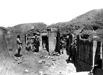 Memphis Saqqara, Egypten, 1893