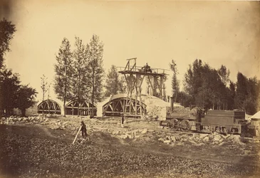 Viadukt över floden Bonson (Loire-dalen)