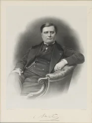 Porträtt av Alexandre Florian Joseph, greve Colonna-Walewski 1810-1868
