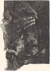 Magisterium workshop på Les Gobelins, publicerad 1901.