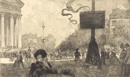 Hörn av Rue Royale Hörn av Rue Royale, 1890.