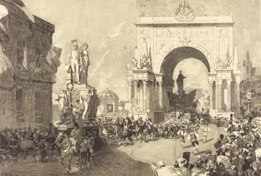 Jubileumsfirande i Bryssel, 18831890.