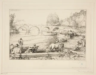 Vattenstället vid Pont Marie