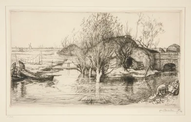 La masure inond?e (Vend?e) (The Flooded Hovel [Vendee])