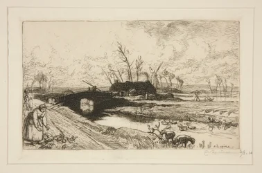 Le petit pont (Vend?e) (Lilla bron [Vendee])