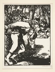 The Francs-Tireurs (Sharpshooters), från The War of 1914, första serien, nr. 11