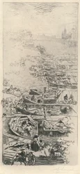 Apple Market, 1915