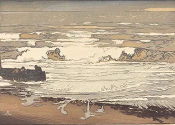 Unfurled Waves, Flod of September, 1901 Les Vagues deferlent, 1901.