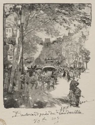 Boulevarden nära Vaudeville