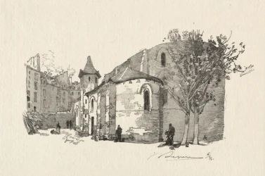 St. Julien le Vauvre, Exteriörvy