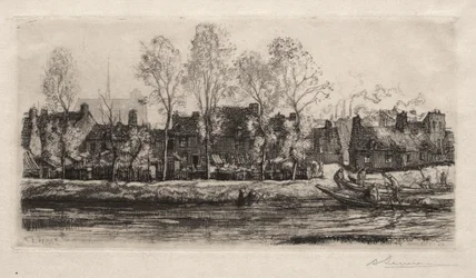 Amiens, Sommes strand, 1907.