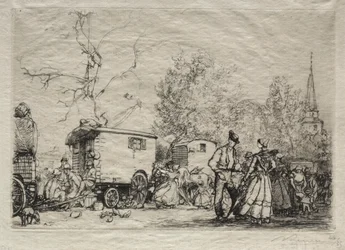 På mässan St. Jean de Mont, 1906.