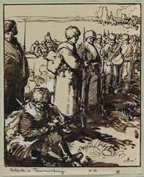 Bataille de Tannenberg, 1914.