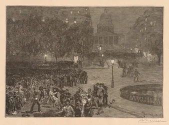 Bois du Monde: Problemen i Latinerkvarteret, 1882.
