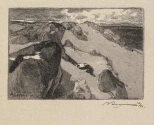 Fontainebleau Forest: Arbonne, Le Gros Sablon The Forest of Fontainebleau..., 1890.