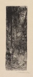 Fontainebleau Forest: Cutting of Pines