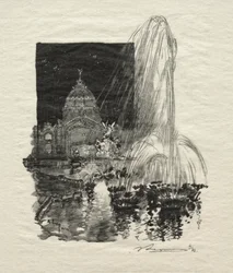 Lysande fontäner.