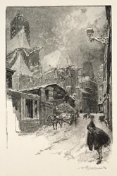 Rue des Barres, 1886.